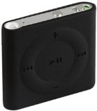 eForCity Silicone Skin Case for iPod shuffle 4G Black