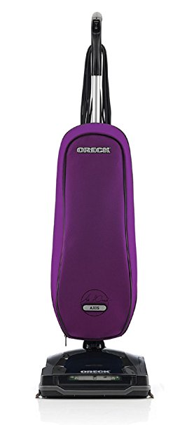 Oreck Axis Swivel Bagged Upright Vacuum - Royal Purple