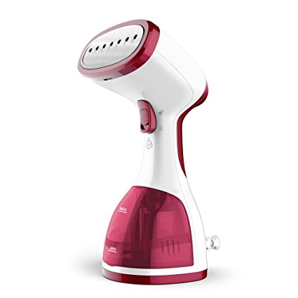 KAZOO Handheld Clothes Steamer - Travel Portable Garment Steamer with Large 260ml Water Tank - Instant Steam Powerful Fabric Iron Steamer Perfect for Travel and Home