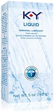 K-Y Liquid Lubricant, 4.5 oz. (Pack of 5)