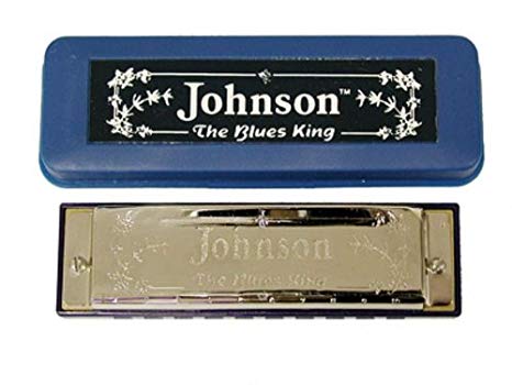 Johnson BK-520-G Blues King Harmonica, G