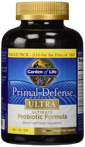 Primal Defense Ultra 216 Ultra Zorbe Veggie Caps