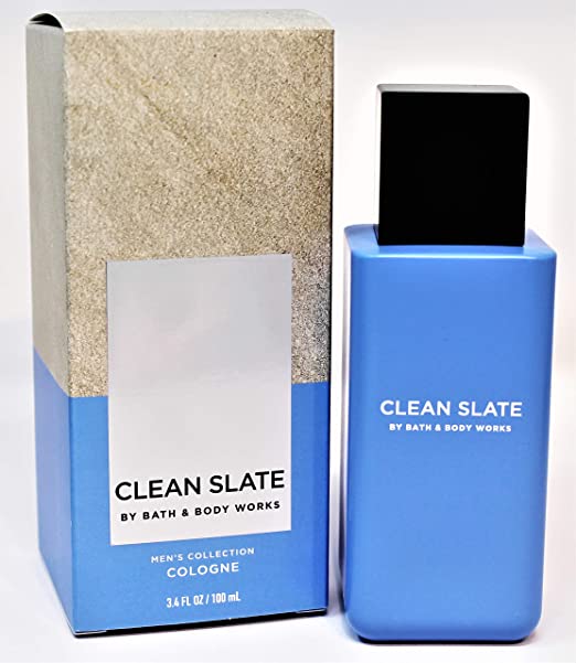 Bath and Body Works Clean Slate Men's Cologne 3.4 Ounce Full Size New In Box