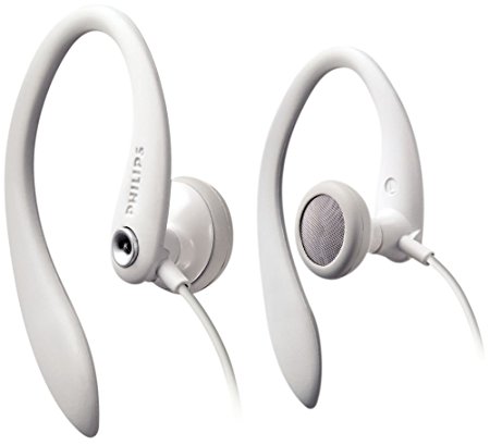 Philips SHS3200WT - headphones (Intraaural, Ear-hook, 3.5 mm (1/8"), White, 20 - 20000 Hz, Dynamic)