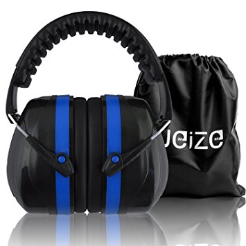Weize Safety Hearing Protection - Professional Earmuffs for Shooting, Adjustable Headband Ear Protection / Shooting Hearing Protector, Fits Adults to Kids(Certified S3.19 & EN352)