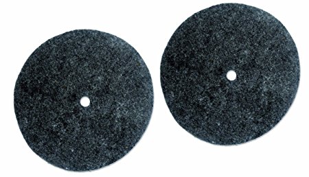 Koblenz Genuine Felt Buffing Pads Pack of Two Pads and Two Plastic Retainers