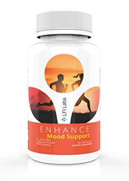 St. John's Wort (Non-GMO) - Enhance Mood Support for Anxiety & Depression Support - Promote Positive Sunny Mood - Natural Plant Based Mental Health Supplement - 60 Capsules 500mg