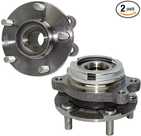 Bodeman - Pair 2 Front Wheel Hub and Bearing Assembly for 2007-2013 Nissan Altima 3.5L/ 2014-2017 Altima/ 2009-2017 Maxima/ 2009-2018 Murano/ 2013-2017 Pathfinder