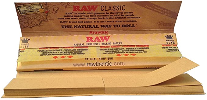 10 x Raw Connoisseur Papers Tips Per Pack