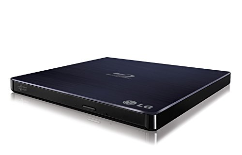 LG BP50NB40 6x Blu-ray Rewriter BD-RE/8x DVD±RW DL USB 2.0 Slim External Drive (