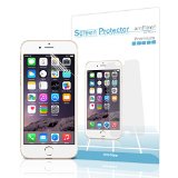 iPhone 6 Screen Protector amFilm Premium Anti-GlareAnti-Fingerprint Screen Protector for iPhone 66S 47 inch 2014 ATT Verizon T-mobile Sprint 3-Pack Lifetime Warranty