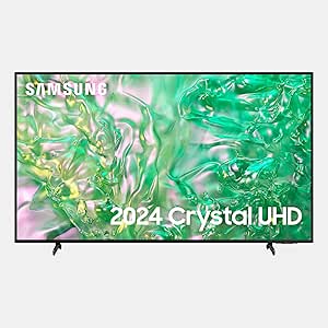 Samsung DU8070 Crystal UHD 4K 65" Smart TV, With Object Tracking Sound Lite, AirSlim, Gaming Hub, Crystal Processor 4K, Smart TV powered by Tizen, UE65DU8070UXXU, English Model (2024)