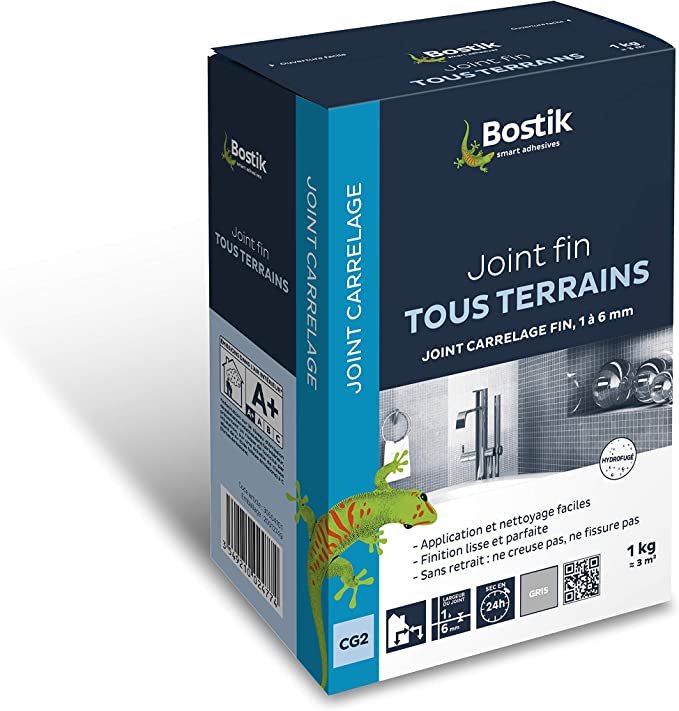 Bostik sa Joint fin tous terrains bostik gris - 30604102