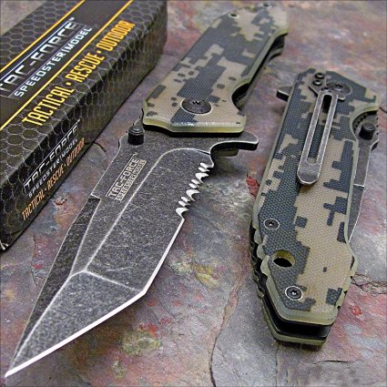 Tac-force Tactical G10 Digital Camo Folding Pocket Knife
