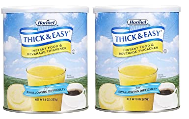 Thick & Easy Instant Food and Beverage Thickener, 8 Ounce 2 Pack