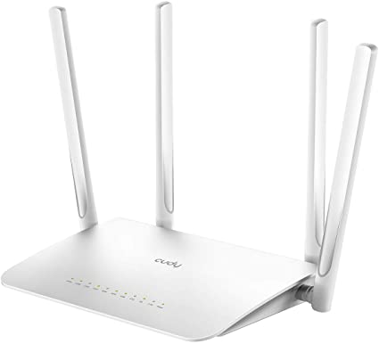 Cudy AC1200 Gigabit Smart WiFi Router, Dual Band 1200Mbps 2.4GHz  5GHz Wireless, 1000Mbps LAN, 5 dBi Antenna for Long Range, Customized OpenWrt/LEDE pre-Installed, VPN, USB 3.0, WR1300