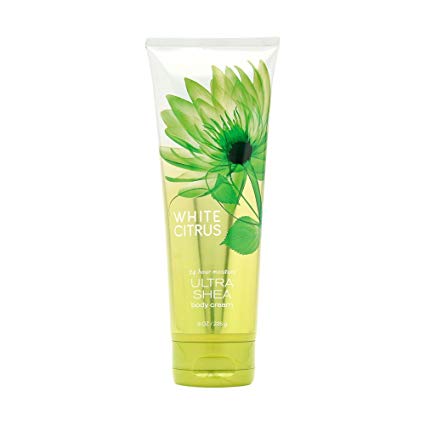 Bath & Body Works, Signature Collection Ultra Shea Body Cream, White Citrus, 8 Ounce