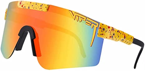 Pit-Viper Sunglasses, Polarized UV400 Sunglass for Men Women, Cycling Running Fishing Golf Sunglasses