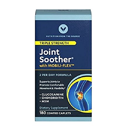 Vitamin World Advanced Triple Strength Joint Soother, 180 Count