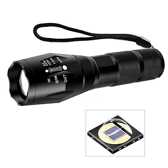 IR LED Illuminator Flashlight Zoomable 850nm Infrared Flashlight Night Vision Device for Hunting, Search& Rescue, Military Use.