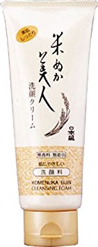 Komenuka Bijin NS-K All-Natural Facial Cleansing Foam with Rice Bran - 100g