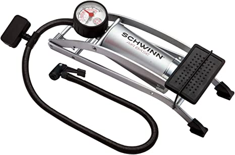 Schwinn Bike Floor Pump, Schrader and Presta Valves