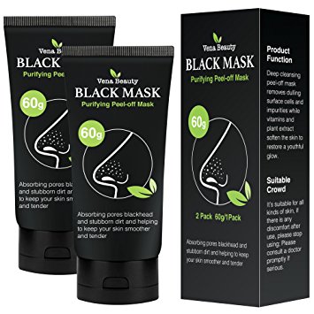 Blackhead Remover Black Mask Purifying Peel-off Mask Deep Cleansing by Vena Beauty 2pack 60g/1pack