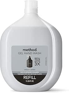 Method Gel Hand Soap Refill, Vetiver   Amber, Biodegradable Formula, 34 Fl Oz (Pack of 1)