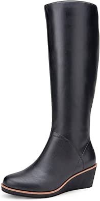 Aerosoles - Women's Binocular Knee High Boot - Knee High Boots with Memory Foam Footbed