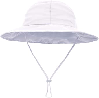 SimpliKids Sun Hat Baby Toddler Kids 50  UPF Sun Protective Wide Brim Bucket Hat