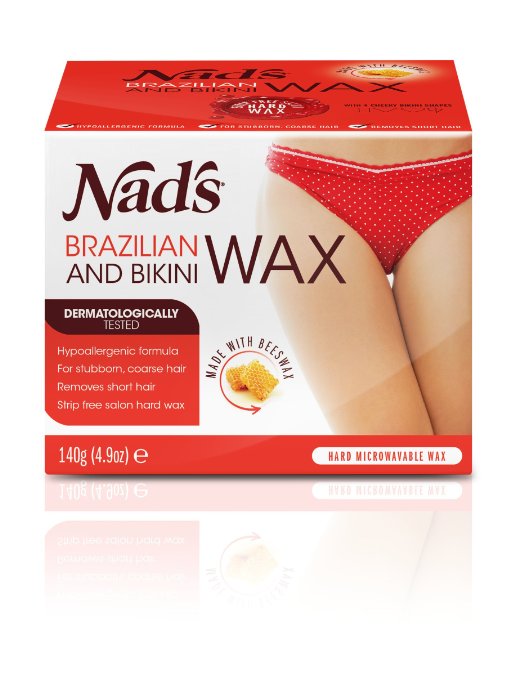 Nad's Brazilan & Bikini Wax Kit, 4.9-Ounces