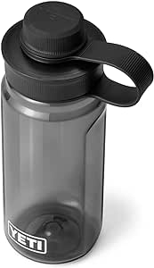 YETI Yonder 600 ml/20 oz Water Bottle with Yonder Tether Cap, Charcoal