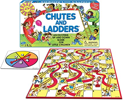 HASBRO GAMING:Chutes and Ladders Board Game