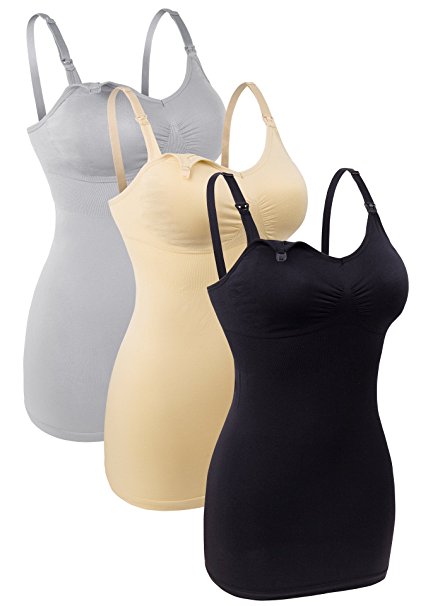 Mirity Womens Seamless Nursing Bra For Breastfeeding Wirefree Maternity Wear Bralette Pack Of 3