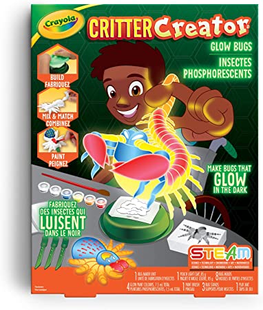 Crayola Critter Creator Glow Bugs Kit, Arts & Crafts