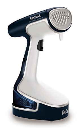 Tefal DR8085 Access Steam Garment Steamer - White and Blue