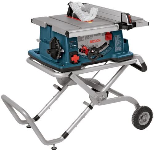 Bosch 10-Inch Worksite Table Saw 4100-09 with Gravity-Rise Wheeled Stand; Portable Table Saw (Discontinued by Manufacturer)