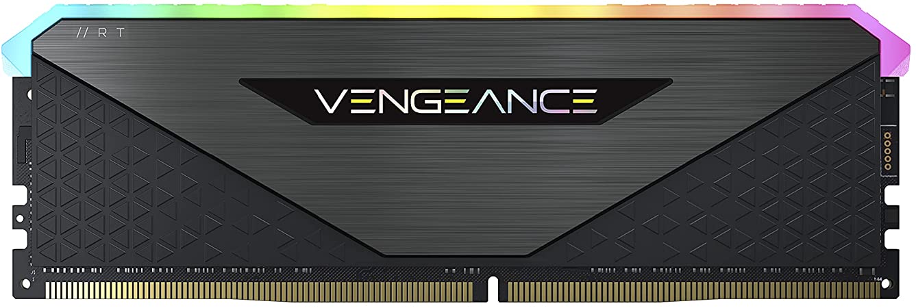 CORSAIR Vengeance RGB RT 32GB (2x16GB) DDR4 3600 (PC4-28800) C18 1.35V Desktop Memory