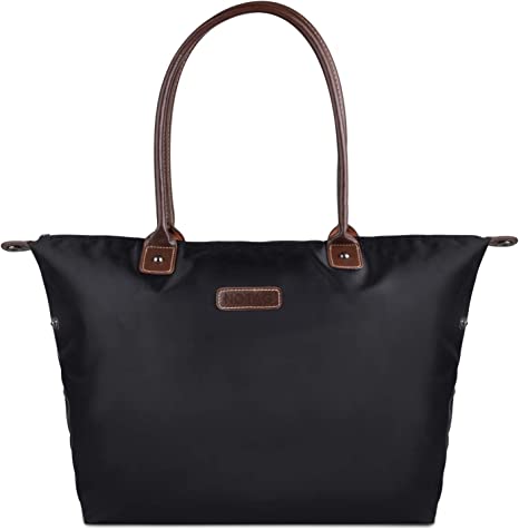 NOTAG Nylon Tote Bags for Women Waterproof Tote Purses Large Work Tote Handbags Shopping Shoulder Handbag