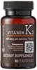 Amazon Elements Vitamin K₂, 100mcg, 65 Capsules