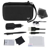 ButterFox 12-in-1 Accessory Travel Pack  Case For New Nintendo 3DS XL Console Black New Nintendo 3DS XL - 2015