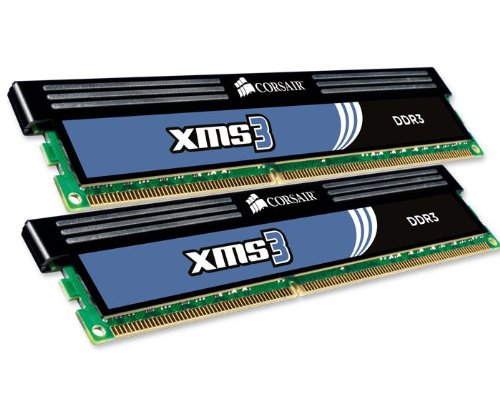 Corsair XMS3 4GB (2x2GB) DDR3 1600 MHz (PC3 12800) Desktop Memory 1.65V
