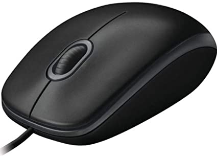 Logitech B100 Optical USB Mouse,Black