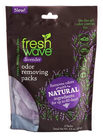 Fresh Wave Lavender Odor Removing Packs, Bag of 6
