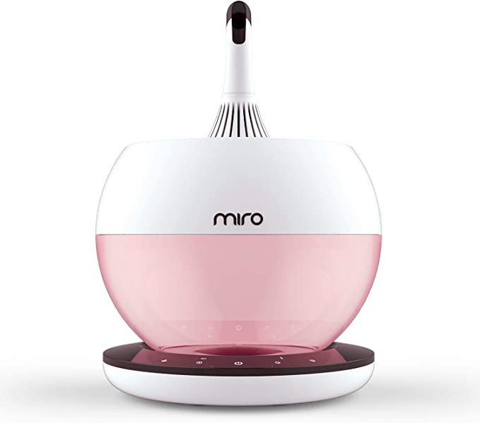 MIRO-NR08M Completely Washable Sanitary Humidifier, Easy to Clean, Easy to Use, Luma Touch - Premium Cool-Mist Humidifier. Touch Control Colorful LEDs, Powerful humidification