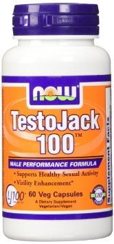 NOW Foods Sports TestoJack 100 -- 60 Veg Capsules