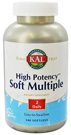 High Potency Soft Multiple 240 Softgel (with Beta Carotene) - Kal