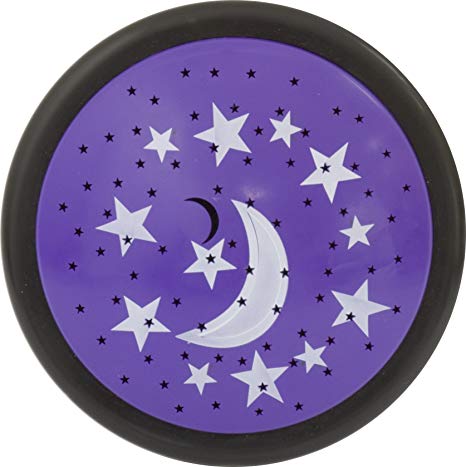 GE LED Star Tap Light, Projects Moon and Stars on the Ceiling, Tap On/Off, Battery Operated, 30 Minute Time Out Feature, Ideal for Kid’s Rooms and Play Rooms, 17457