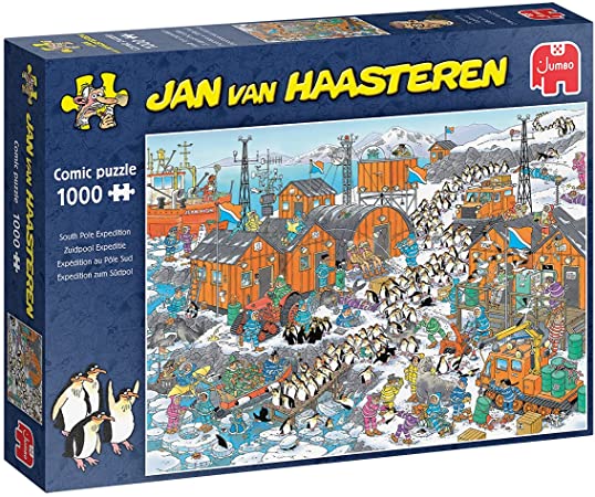 Jumbo, Jan Van Haasteren - South Pole Expedition, Jigsaw Puzzles for Adults, 1,000 Piece