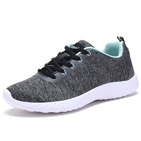 COODO Women Athletic Sneakers Lightweight Fashion Sports Shoes